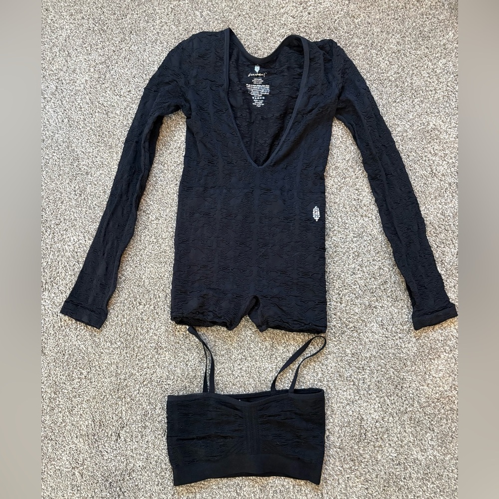 NWOT Free People (set) Romper!!